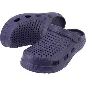 JOMIX Sabot Uomo Zoccoli Leggeri Ciabatte da Giardino Antiscivolo in Gomma Eva Scarpe Sandali Estive Traspirante per Piscina Spiaggia, PU7868, Blu, 42 EU