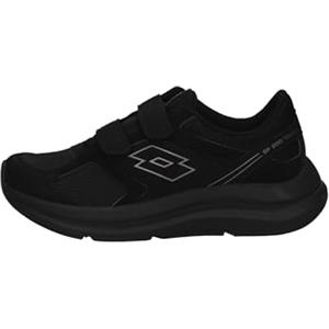 Lotto Scarpe Unisex Sportive con Strappi, 220808 SPEEDRIDE 801 S, Running, Tempo Libero, Traspiranti (1H8 all Black/Gravity Titan, Sistema Taglie Calzature EU, Adulto, Uomo, Numero, Media, 39)