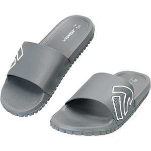 JOMIX Ciabatte Uomo Estive,Pantofole da Casa e Spiaggia in EVA,con Suola Spessa 2,5 cm Antiscivolo,Ideali per Piscina e Uso Quotidiano,Grigio,41 EU