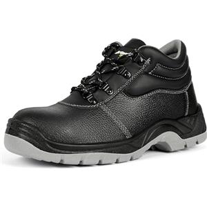 AirGearPro Scarpe Antinfortunistiche S3 SRC per Uomo e Donna - Punta in Acciaio, Suola Anti-Perforazione, Antiscivolo, Traspiranti, Scarpe da Lavoro per Cantiere, Industria e Artigianato