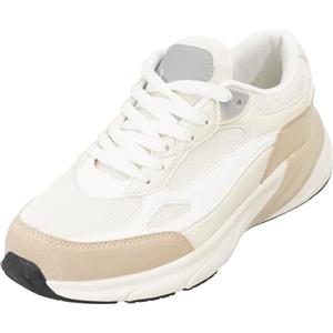 JOMIX Donna Scarpe da Ginnastica Mesh Running Corsa Sneaker Comode Traspiranti e Leggere Camminata Tennis Jogging Palestra per Fitness Outdoor Casual Sportive (WTS255012, Cammello, 39 EU)