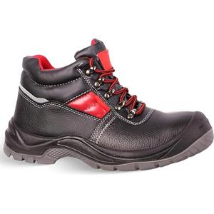 MAZALAT work wear Scarpe Antinfortunistiche Uomo Alte S3- Scarpe Antinfortunistiche Uomo Impermeabile- Esterno in Pelle, Punta in Acciaio, Suola Antiscivolo, Flessibile Scarponi
