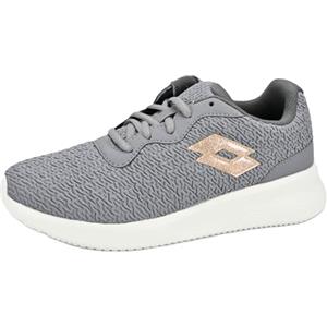 Lotto Scarpe Donna Sportive, 214754 6Y0 TERABREEZE 3 W, Grigio, Running, Tempo Libero, Traspiranti (Cool Gray 9C/Golden, Sistema Taglie Calzature EU, Adulto, Donna, Numero, Media, 40)