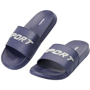 JOMIX Ciabatte Uomo Sandali Uomo Estivi Antiscivolo Ciabatte Piscina Mare EVA Leggere Comode Scarpe Casa Uomo Blu Navy 42