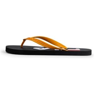FILA Uomo Troy Slipper Sandalo, Black Dark Cheddar, 44 EU