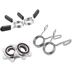 G5 HT SPORT Chiusure multiple per bilancieri e manubri | 25mm | 30 mm | 50 mm | home gym | palestre | bilancieri olimpionici | Chiusura Rapida e sicura (Ø Chiusura 25 mm, coppia molle 25mm)