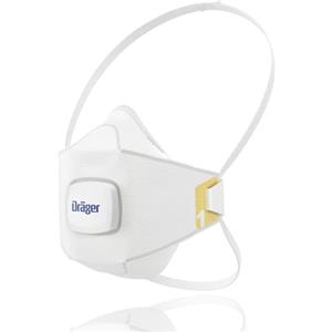 Dräger X-plore 1910 V Set de 10 maschere antipolvere monouso FFP1 adatto per lavori di costruzione e fai da te, taglia S