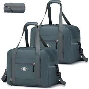 SPAHER Bagaglio a Mano 40x30x20 Wizzair Volotea Borsone da Viaggio Donna Uomo 25L Pieghevole Borsa Palestra Borsa da Viaggio Borsa a Mano Borsa da Cabina per Campeggio Weekend
