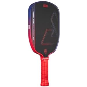 JOOLA Agassi Heat Vision 16mm Paddle da Pickleball - Nuova forma con sweet spot esteso - Superficie in fibra di carbonio testurizzata per lo spin - Pellicola SK per meno vibrazioni - Approvata USAP