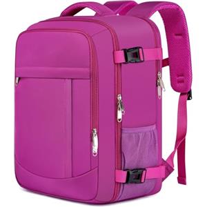 LIGSAN Zaino da Viaggio 40x30x20cm per Ryanair Wizzair, 24L Bagaglio a Mano Leggero con Scomparto per PC 15.6 Pollici e Tasca Antifurto, Zaino per Uomo Donna per Viaggi e Lavoro