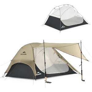Naturehike Star River UL, tenda da campeggio a doppio strato ultraleggera per 2 persone, tenda da zaino 15D in nylon PU3000mm