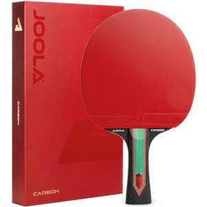 JOOLA Red Carbon Control Racchetta da tennis tavolo in carbonio con Pad Vizon e scatola magnetica
