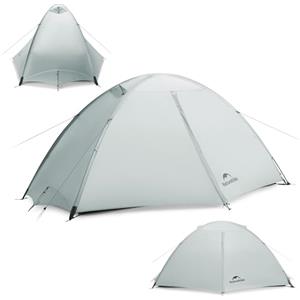 Naturehike Giling Pro tenda per 1-2 persone, per 4 stagioni, tenda a cupola, ultraleggera e impermeabile, per escursioni con zaino, escursioni e attività all'aperto (marrone/2 persone)