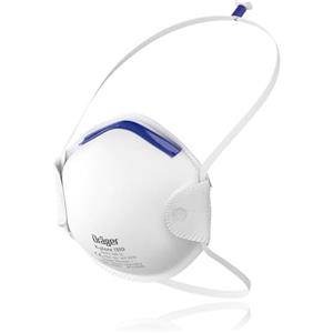 Dräger Maschera respiratoria X-plore 1310 FFP1: boccaglio come filtro efficace contro le polveri fini e le particelle: maschera respiratoria da 20 pezzi in formato universale