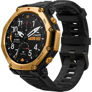 Amazfit T-Rex 3 Pro Smartwatch Outdoor 48mm Display AMOLED in Zaffiro, Ghiera in Titanio, GPS Dual Band, Mappe Offline, 25 Giorni di Autonomia, Torcia Integrata, 10 ATM, 180+ Modalità Sport