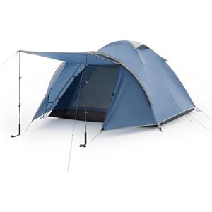 Naturehike P-PLUS Tenda a Cupola per Famiglie Ultraleggera da Esterno 3-4 Persone Tenda da Campeggio con palo in Alluminio 3-4 Stagioni Ventilazione Impermeabile per Escursioni all'aperto (Blu)