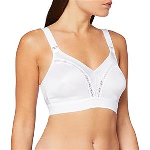 Triumph Donna Triaction Workout N, Sports Bra, WHITE, 4D
