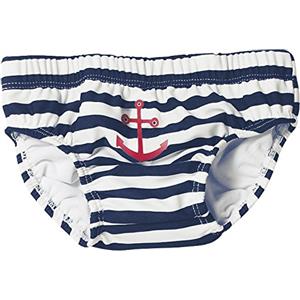 Playshoes Pantaloni Pannolini Con Protezione Uv, Costume da bagno costume da bagno Unisex - Bambini e ragazzi, Marittimo, 74-80