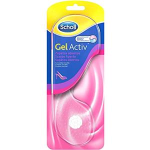 Dr. Scholl's Scholl Gel Activ Solette Donna per Scarpe Aperte, 1 Paio, transparente, 1 unita