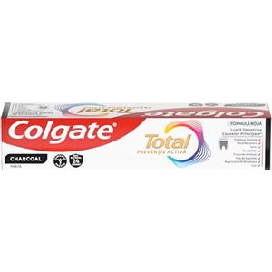Colgate Dentifricio Colgate Prevenzione Attiva Carbone 100 ml | 24 h di difesa antibatterica* | protezione attiva di lunga durata* | gusto fresco di menta piperita | 8 benefici per una protezione completa