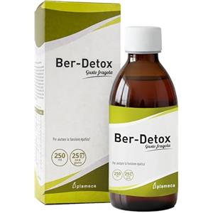 Plameca Ber-Detox - Integratore depurativo fegato - Depura fegato con Berberina, Cardo Mariano, Curcumina, Carciofo, Boldo e altri estratti naturali - 250 ml per 10 giorni
