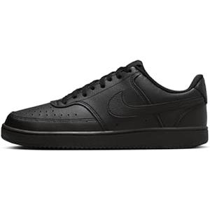 Nike Court Vision Low Better, Scarpe da Basket Uomo, Nero/Nero-Nero, 45.5 EU