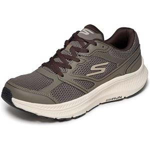 Skechers Go Run CONSISTENT 2.0 Mapleton Sneaker, Pelle Marrone/Tessuto, Taglia 40
