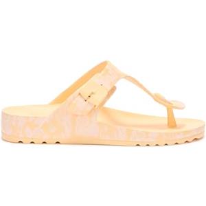 Scholl Bahia, Sandali Donna Infradito in plastica - Albicocca - 38 EU