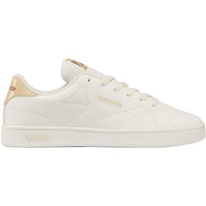 Reebok Scarpe da Ginnastica da Donna Court Clean Chalk/SIMPLEBEIGE/RUSTORANGE, 35,5 EU