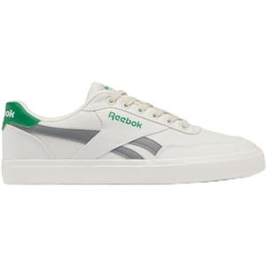 Reebok Court Advance Vulc Sneaker, Pure Grey 1/Glen Green/Pure Grey 4, 41 EU