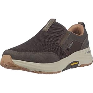 Skechers Go Walk Outdoor Andes, Walking-Schuh Uomo, Marrone, 43 EU