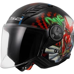 LS2, Casco Moto Jet AIRFLOW II Happy dreams, L