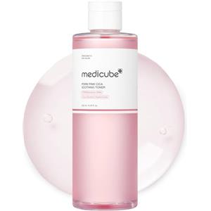 medicube Toner Lenitivo Salmon Dna Pdrn Pink Cica Pink Glow Toner Per Stimolare, Lenire E Calmare La Pelle, (250 Ml/8,45 Fl. Oz.) Peptidico Salmon Pdrn