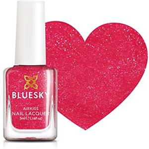 Bluesky Smalto per Unghie per Bambini, Cherry Fizz, Rosso Smalto per Bambini Facile da Togliere, Non Tossico, a Base di Acqua, Inodore, 5 ml