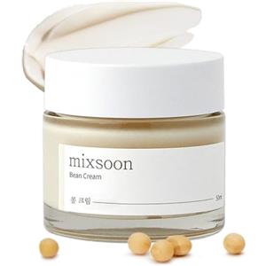 mixsoon Bean cream Vegansnail, Long-lasting Soothing Hydration Cream for face, Korean Skin Care 1.69 fl.oz 50ml