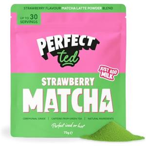 Perfect Ted Polvere | Matcha 30g | Grado Cerimoniale | Polvere di Tè Matcha | Matcha Fuel | 30 Porzioni (75g, Bacca Estiva)
