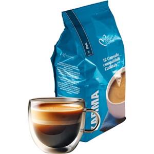 La Capsuleria Caffè DECAFFEINATO (96 Capsule) compatibili con Caffitaly, 8 confezioni x 12 Capsule