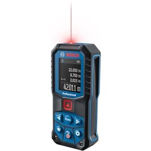 Bosch Professional Metro Laser Distanziometro Laser GLM 50-22 (campo misura: fino a 50 m, robusto, IP65, ± 1.5 mm*, 2 batterie AA, tracolla, sacchetto)