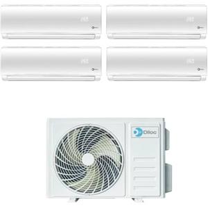 Naicon Climatizzatore Condizionatore Inverter in Pompa di Calore Diloc Over quadri split 9000+9000+18000+18000 Btu FREEDOM500 R-32 A++ Wi-fi Opzionale