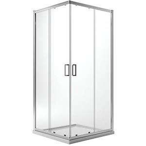 Idralite Box Doccia Rettangolare 70x90 H185 Trasparente 6mm mod. Ready