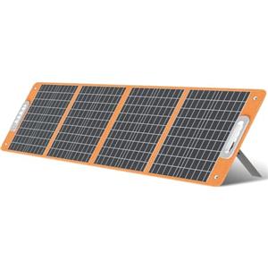FF FLASHFISH Pannello solare pieghevole 100 W 18 V pannello solare flessibile, pannello solare portatile, monocristallino, impianto solare completo con tipo C QC3.0, per roulotte, campeggio, balcone, casette da