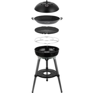 CADAC Carri Chef 40 Barbecue a Gas Portatile - Barbecue da Tavolo con Accensione Automatica, Padella Paella & Borsa da Trasporto per Campeggio, Giardino - Uso esterno