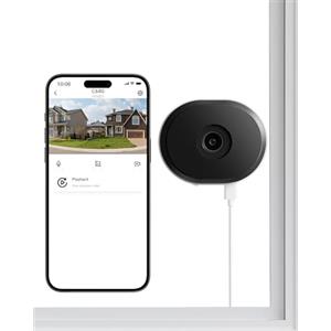 ZOSI 2K Telecamera di Sorveglianza per Finestre, 2,4/5 GHz, Visione Notturna a Colori, Rilevamento AI di Persone & Veicoli, Memoria Cloud/Scheda, Alimentazione Plug-in, C680