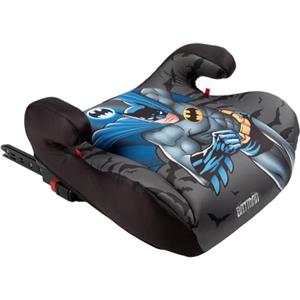Tataway seggiolino alzatina auto bimbi ISOFIX Dc Comics Batman i-Size ECE R129, Rialzo bimbi 125-150 cm, 22-36 kg, 6-12 anni, gruppo 3, facile da trasportare - sfoderabile e lavabile