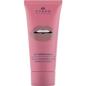 GYADA COSMETICS, Maschera Labbra Lip Cream Mask, Idratante e Nutriente, ad Azione Emolliente, Contrasta la Secchezza, per Labbra Morbide, con Burro di Karitè e Olio di Mandorle, 20 ml