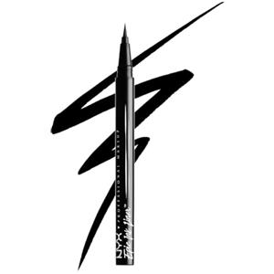 NYX Professional Makeup, Epic Ink Eye Liner, Eyliner Liquido Waterproof, Linee Intense e Precise a Lungo, Texture Scorrevole e Pigmentata, Black, 16 ml