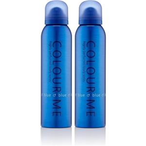 Colour Me Blue - Fragrance For Men - 150ml Body Spray, by Milton-Lloyd (Confezione da 2)