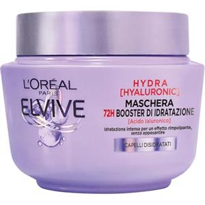 L'Oreal Paris L'Oréal Paris Elvive Maschera Hydra Hyaluronic, 72H Idratazione Profonda, con Acido Ialuronico, 300 ml
