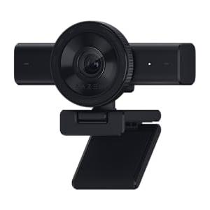 Razer Kiyo V2 - Webcam 4K 30 FPS con inquadratura automatica basata sull'intelligenza artificiale - Gamma dinamica elevata - Obiettivo ultra-grandangolare - Compatibile con OBS e Xspli | Nero