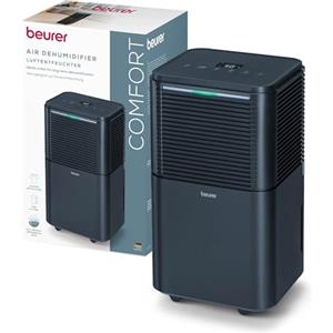 Beurer IL 250 Deumidificatore elettrico, 20 l/24 h, con modalità automatica, ideale per deumidificazione permanente, particolarmente silenzioso in modalità notturna, contro muffe e odori